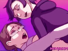 Step Mom Sucks Gamer Teens Huge Cock - Cartoon