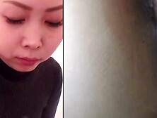 Big Tits Asian Babes Caught Pussy Playing In Public Toilet