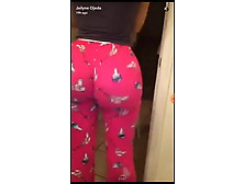 Jiggly Round Ass Of Sexy Latina Jailyne Ojeda.