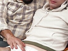 Burly Stepdaddy Mason Lear Comforts Me With His Massive Cock