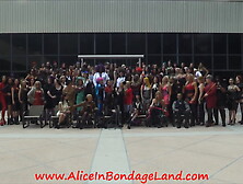 Domcon Femdom Convention Group Photo Fetish Dominatrix Bdsm