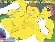 The Simpsons - Snake X Duff Fiance - Caricatura Hentai