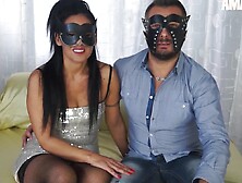 Masked Amateur Chick Roberta Pounded Deep By Muscled Stud - Amateur Euro