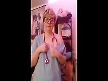 Attractive Shy Doctor Watches You Masterbate While Stripping And Behind Slapping