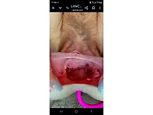 Huge Pussy Gape And Peeing