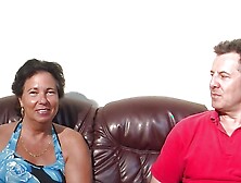 Mom Fucks Her Son-In-Law Together With Grandpa