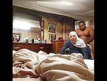 Older Arab Hijab Woman Fucked