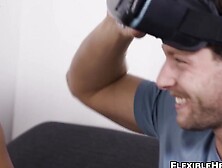 See what happens when Kenzo Alvarez and Benjamin Blue watch VR porn together