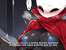 Hollow Knight Gozando No Pau De Um Humano - Hentai Joi Punheta Guiada