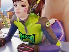 Dva Nano Doggystyle Overwatch Animation 3D With Sound