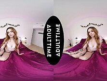 UP CLOSE VR - Frolic Smallish Angel Windell Taunts Your Rigid Manhood Before Letting You Smash Her - POINT OF VIEW