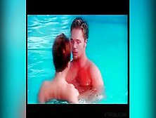 German Slut Ass Fingered In Close-Up By The Pool