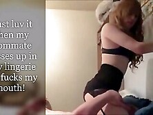 Crossdresser Gets A Nice Blowjob From His Boyfriend