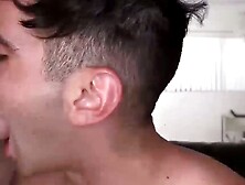 MUSCLE MONSTROSITY Thick Athlete Gets BOMBARDED by Brutal Buff Stud!