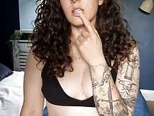JOI - sperm for my mouth and titties