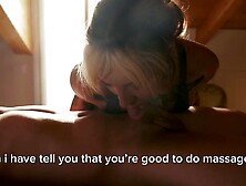 Mi scopo quella troia della massaggiatrice e le vengo nella figa (DIALOGHI IN ITALIANO)