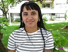 Sexy teenie Moli Myers becomes a LIONESS when she thinks no 1 is watching