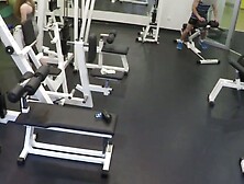 Ginger Teen Beauty Plowed In Gym While Cuckold Jock Watches