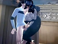 The Sims four max makes his stepmom blow his prick when dad pass way