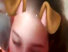 Snapchat Filter Blowjob