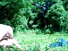 OLD COUPLE FUCKING IN THE WOODS