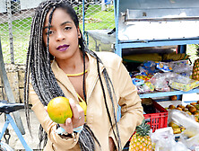 Big Assed Ebony Latina Ana Rides Cock In Steamy Pickup And Fuck