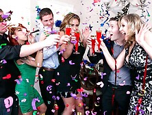 Big cock trailer with comely Eva Notty and Julia Ann from My Friend's Hot Mom