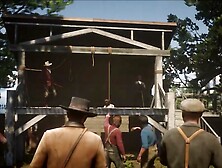 Rdr2 - Hanging Of One Harmed Man