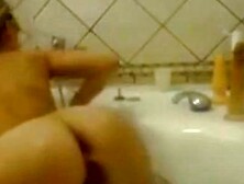 Hot Milf's Solo Shower Enema Webcam Show