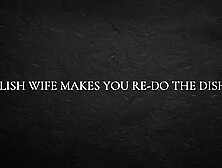 Polish Wifey Makes You Re-Do the Dishes