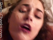 Messy Slut Takes Huge Facial