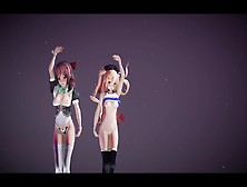 【Mmd】Sexdance♪Hibikase