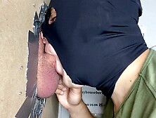 Anonymous Deepthroat Action In The Gloryhole - Sloppy Oral Creampie Feast!