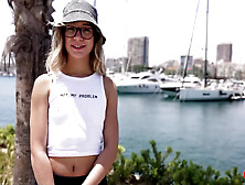 Megan Nicole And Megan Love In Small Tits Slim Teen Pick Up For Casting Fuck (18+)