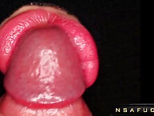 CLOSE UP POV FUCK my Perfect LIPS with