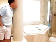 Johnny Love Plays Shower Peek A Boo