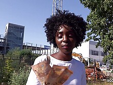 GERMAN SCOUT - DARK AFRICAN MILF ZAAWAADI REAL PUBLIC PICKUP SEX FOR CASH IN BERLIN