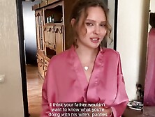 POV Stepmom squirts on my face when that babe finds out I jerked off her pants (with subs)