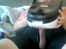 Big Veiny Cock Cumming In Vacuum Cleaner - Throbbing Veiny Cock