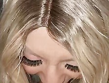 Blonde Asian Sissy Loves Sucking Cock