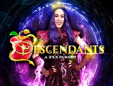 Vrcosplayx In Love Anna De Ville As Villain Mal From Descendants