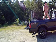 Drone Caught Me Spewing Jizz Naked On My Truck