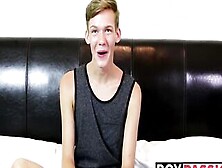 Interview With A New Adorable Sexy Twink Tyler Thayer