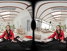 VR Conk: Hawt Oriental Mariko from Shogun Sucks your Schlong and Bangs in a Cosplay Parody - VR Porn