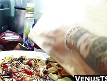 Venus Luxxs Intense Handjob Obsession with a Petite Ebony Nymph