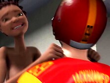 Watch this naughty teen cheerleader ride a big dick in the locker room like a pro!