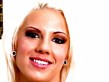 Blonde Cutie with Bouncing Boobs get First Time Casting Fuck by muscled Guy with Huge Dick