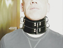 Unboxing Leather Posture Collar