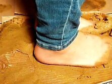 Pantyhose Asian All New Shitted Toe's Bitch 3
