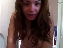 Amateur unaware teen caught changing